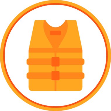 yelek simgesi, vektör biçimi