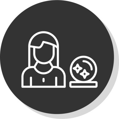 Dolar işareti simgesi olan iş adamı, vektör illüstrasyonu