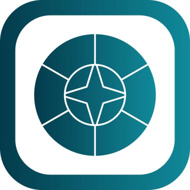 Modern simgenin vektör illüstrasyonu