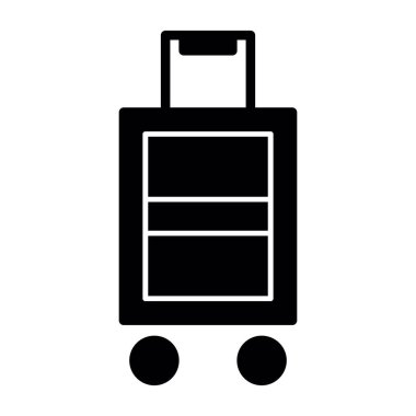 Bavul 'un basit bir çizimi 