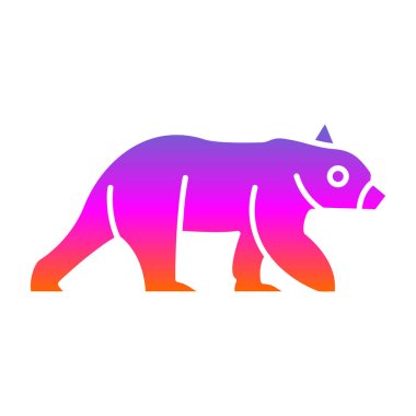 polar bear icon vector illustration