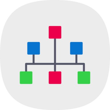 Durum haritası simgesi, vektör illüstrasyonu basit tasarım