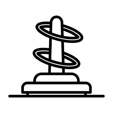 halka atma simgesi, vektör illüstrasyonu 