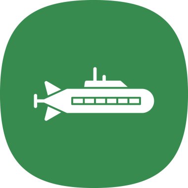 Denizaltı vektör simgesi 