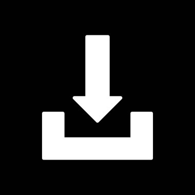 İndir. Web simgesi basit illüstrasyon