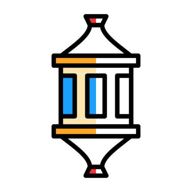 Modern yapı simgesinin vektör illüstrasyonu