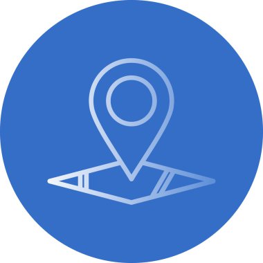 konum pin konum simgesi, vektör arkaplan 