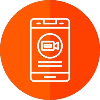 Cep telefonu. Basit resimleme