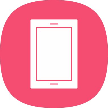 Arkaplanda akıllı telefon simgesi izole edildi. Web sitesi, uygulama, cep telefonu sembolü ve akıllı telefon logosu için son moda telefon şablonu