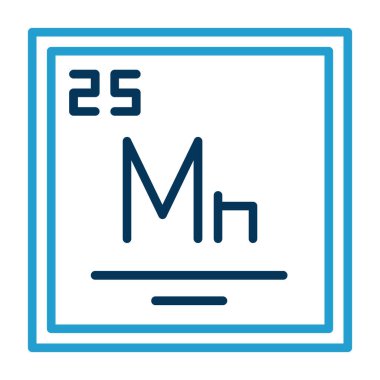 Modern b 'nin vektör çizimi kimyasal elementin ikonundan yoksundur