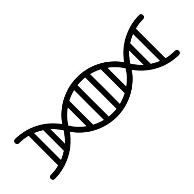 dna. Web simgesi basit illüstrasyon 