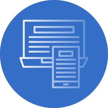 seo modern simgesinin vektör illüstrasyonu