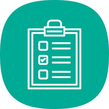 Pano simgesi, vektör illüstrasyonu basit tasarım