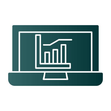 Modern simgenin vektör illüstrasyonu