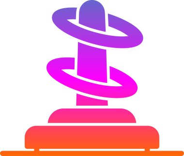 halka atma simgesi, vektör illüstrasyonu 