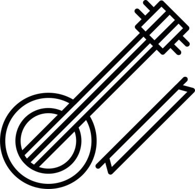 Müzik notası. Basit tasarım