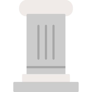 Sütun. Web simgesi basit illüstrasyon