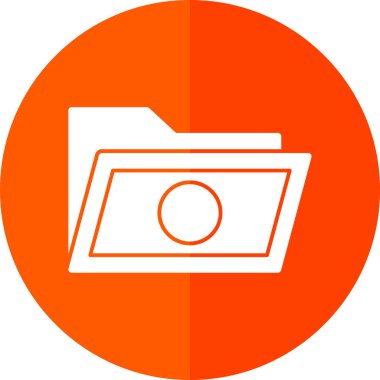 düz biçimli dosya dizini simgesi 