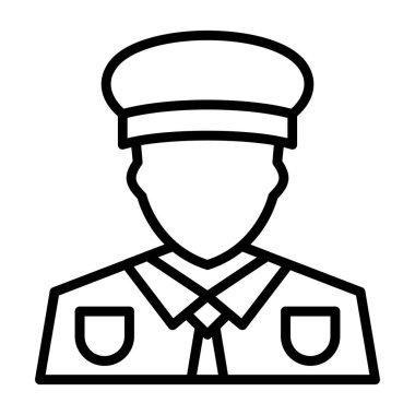 askeri adam simgesi, özet biçimi