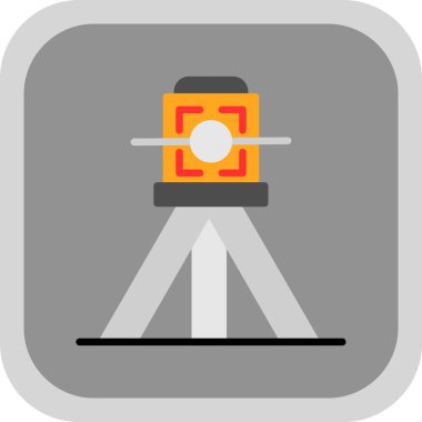 Lazer ağ simgesi vektör illüstrasyonu