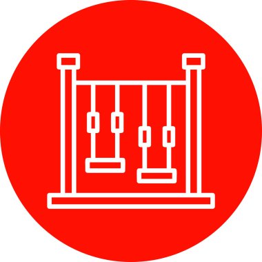 Modern yapı simgesinin vektör illüstrasyonu