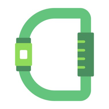 Karabina simgesi, vektör illüstrasyonu