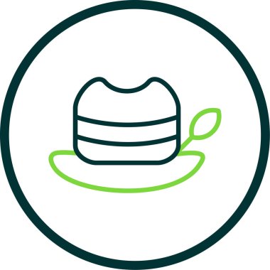 Şapka simgesi vektör illüstrasyonu