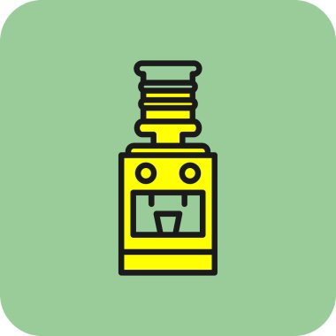 vektör çizim karikatür şişe