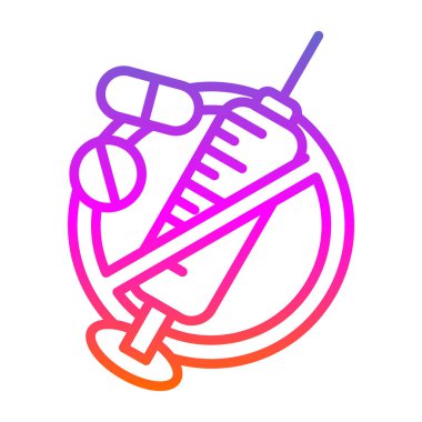 Kokteyl. Web simgesi basit tasarım