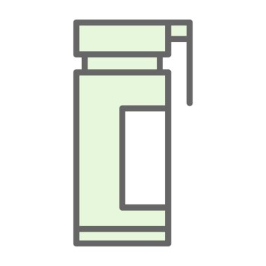 Şişe simgesinin vektör illüstrasyonu 