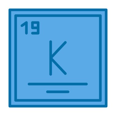 Bir b simgesinin vektör illüstrasyonu