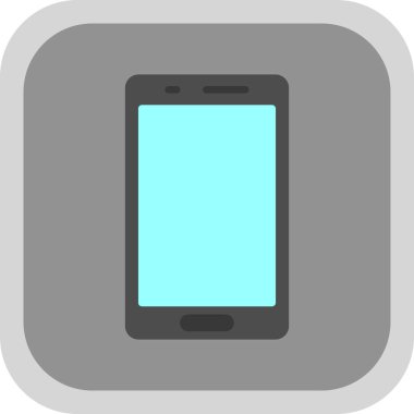 Arkaplanda akıllı telefon simgesi izole edildi. Web sitesi, uygulama, cep telefonu sembolü ve akıllı telefon logosu için son moda telefon şablonu