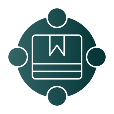 Sosyal medya sembollü dizüstü bilgisayar vektör illüstrasyon tasarımı