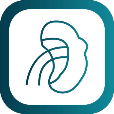 Modern b 'nin vektör illüstrasyonu eksik simgesi