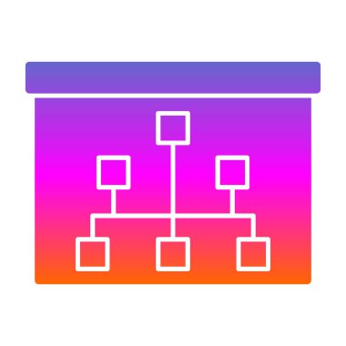 seo modern simgesinin vektör illüstrasyonu