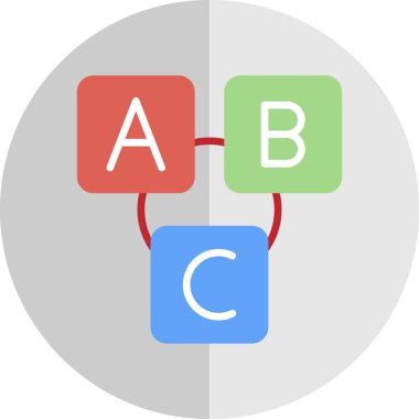 iş simgesi vektör illüstrasyonu