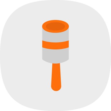 Kürek vektör simgesi. tasarım ve web için düz illüstrasyon.