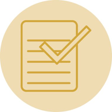 Listedeki işaretleri kontrol et. Basit resimleme