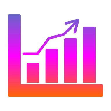 vektör gradyan renk grafik simgesi