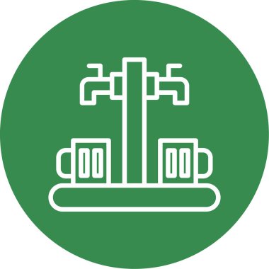 Modern b 'nin vektör illüstrasyonu eksik simgesi