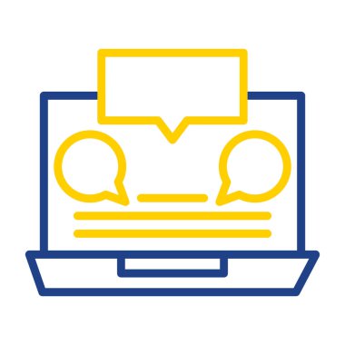 çevrimiçi web renk vektörü simgesi