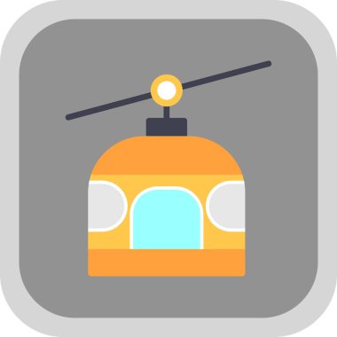 Bir helikopter simgesinin vektör illüstrasyonu