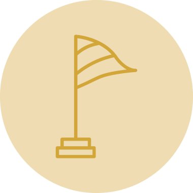 Kupa simge vektör çizim