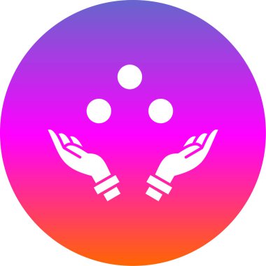 Bir yoga simgesinin vektör illüstrasyonu