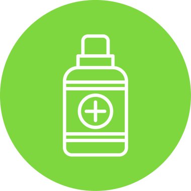 şişe simgesi vektör illüstrasyonu