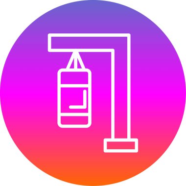 Modern b 'nin vektör illüstrasyonu tüp simgesinden yoksun