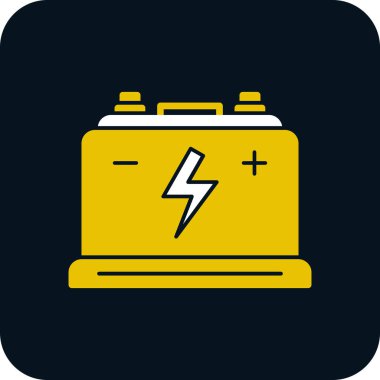 Pil. Web simgesi basit tasarım                       