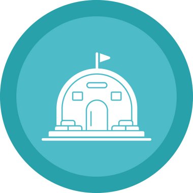 Yapı simgesinin vektör illüstrasyonu