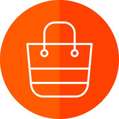 Alışveriş sepeti, vektör illüstrasyonu