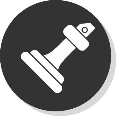 Güzellik salonu simgesinin vektör illüstrasyonu